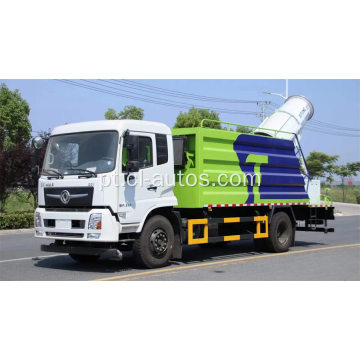 Dongfeng 4x2 Water Bowser Truck com máquina de pulverizador de canhão de controle de poeira